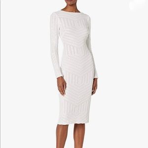 Dress The Population White Dress Emery